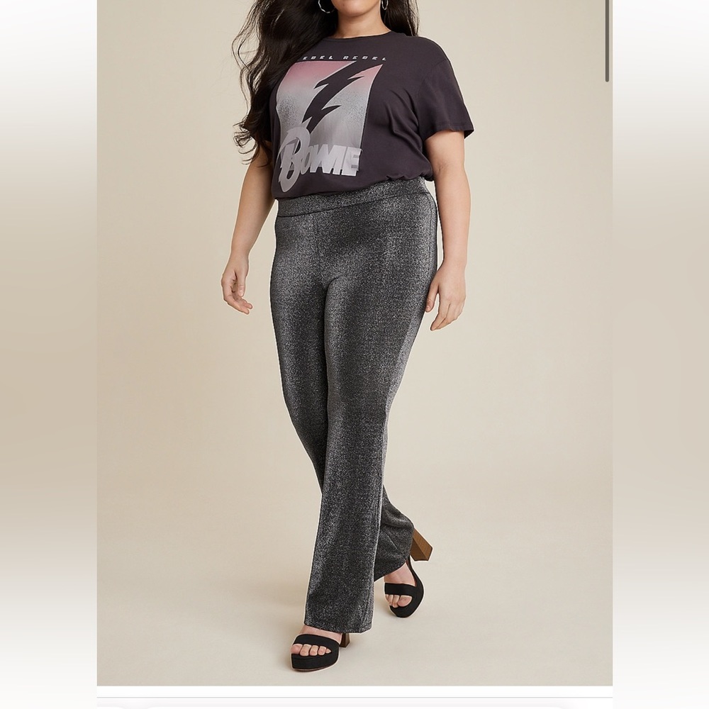Maurice’s Sparkle Knit Wide Leg Pant